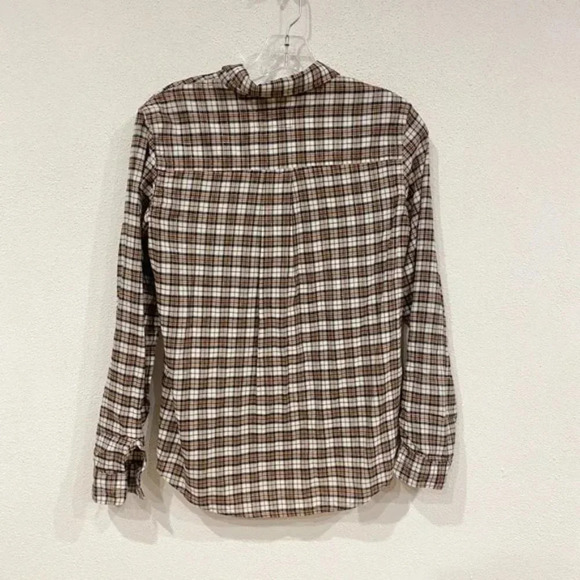 Current/Elliott Plaid Button Down Shirt Size Small EUC - Picture 4 of 4